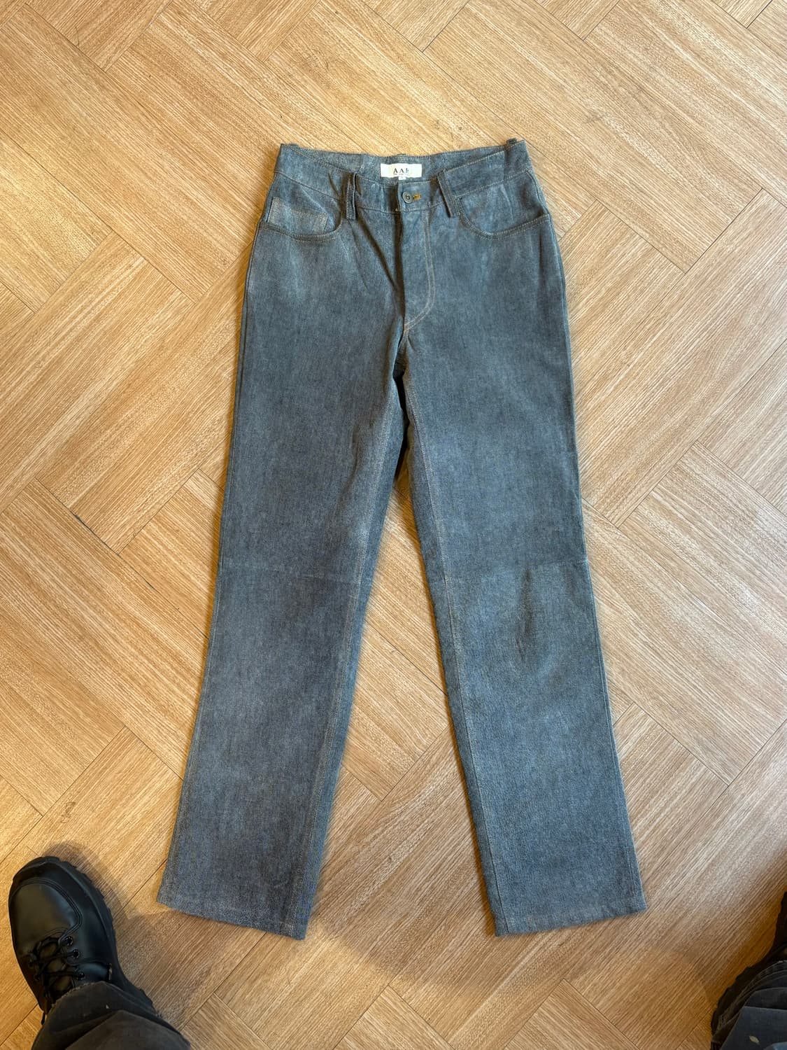 Yohji Yamamoto AAR 레더 팬츠 상품이미지1