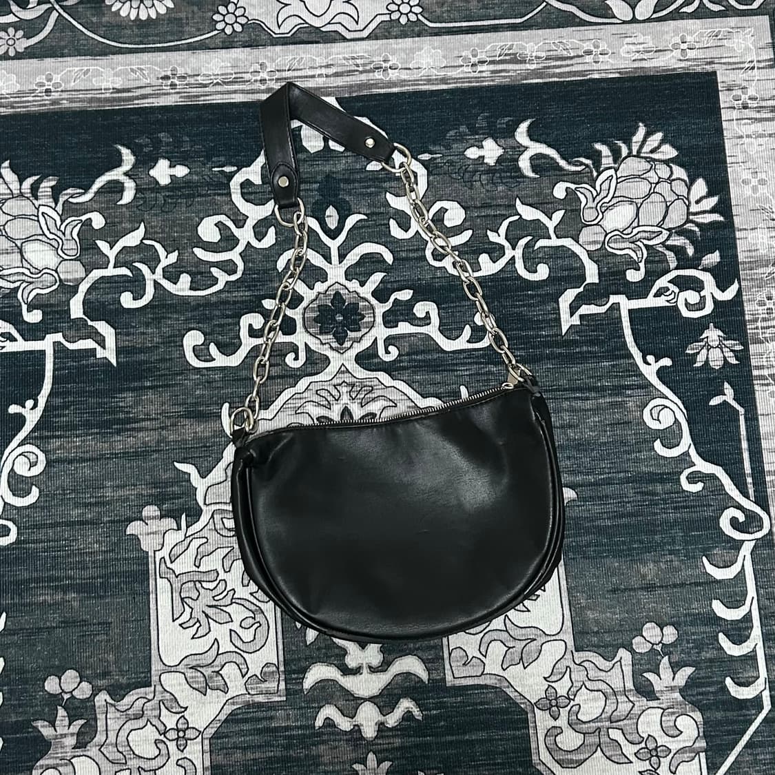 빈티지 체인 숄더백 vkei y2k 펑크 상품이미지4