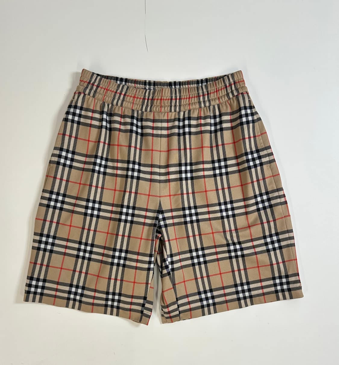 버버리 베이지 체크 반바지 S/Pants men Burberry 상품이미지2