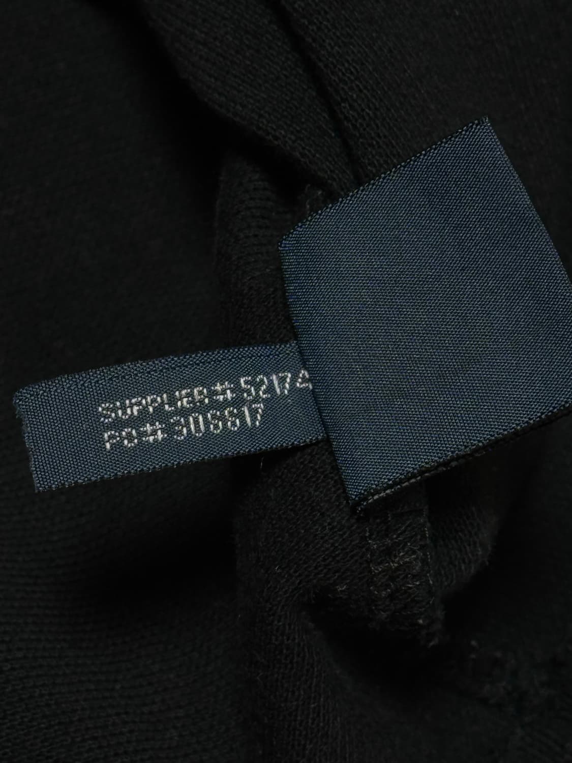 폴로 랄프로렌 빅포니 올블랙 반팔 상품이미지5