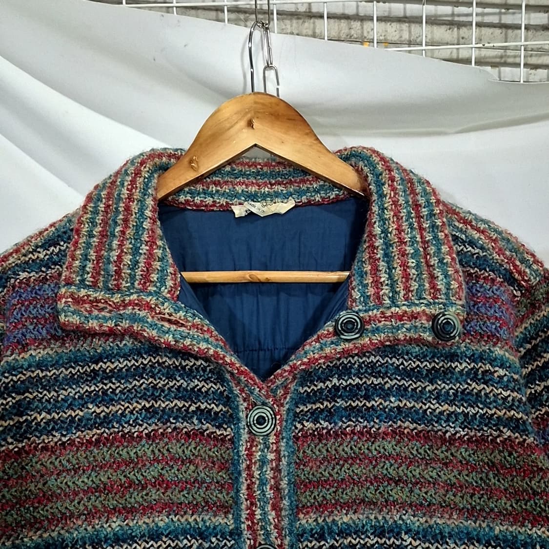 미쏘니 패턴 니트 자켓 상품이미지3