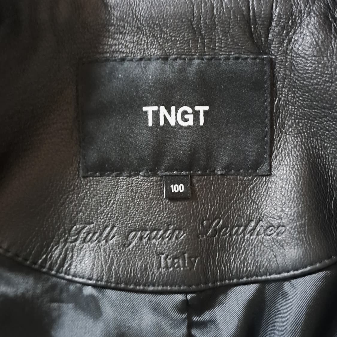  (택포) TNGT 이태리 풀그레인 양가죽 자켓 100 B857 상품이미지6