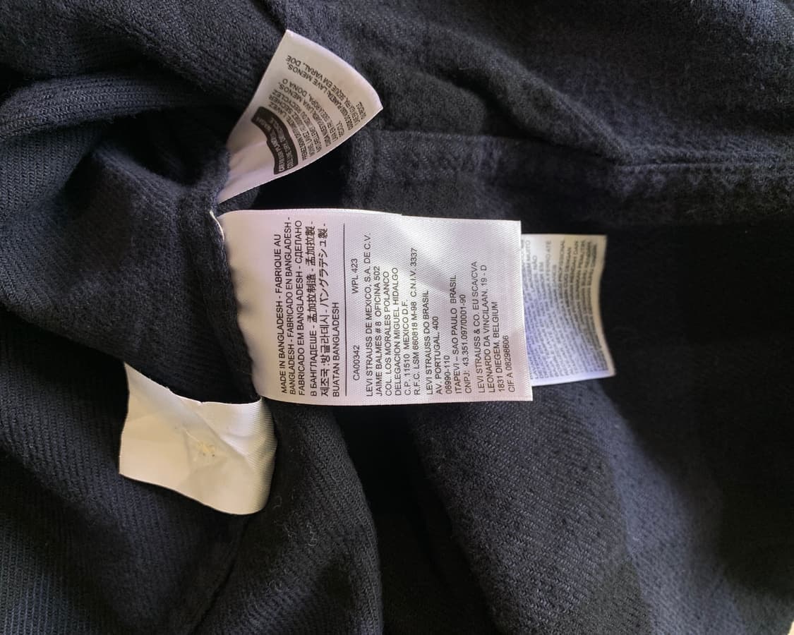 [LEVI'S] check cotton shirts 상품이미지10