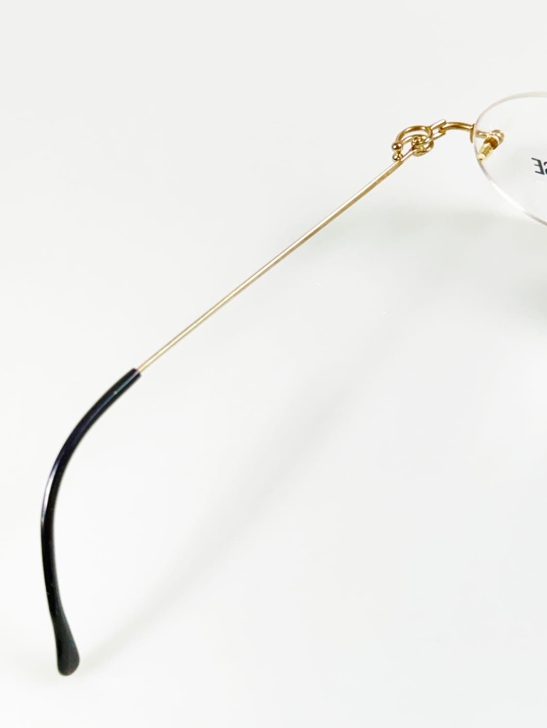DEFENSE 무테 오벌 골드 메탈 빈티지 안경 상품이미지7