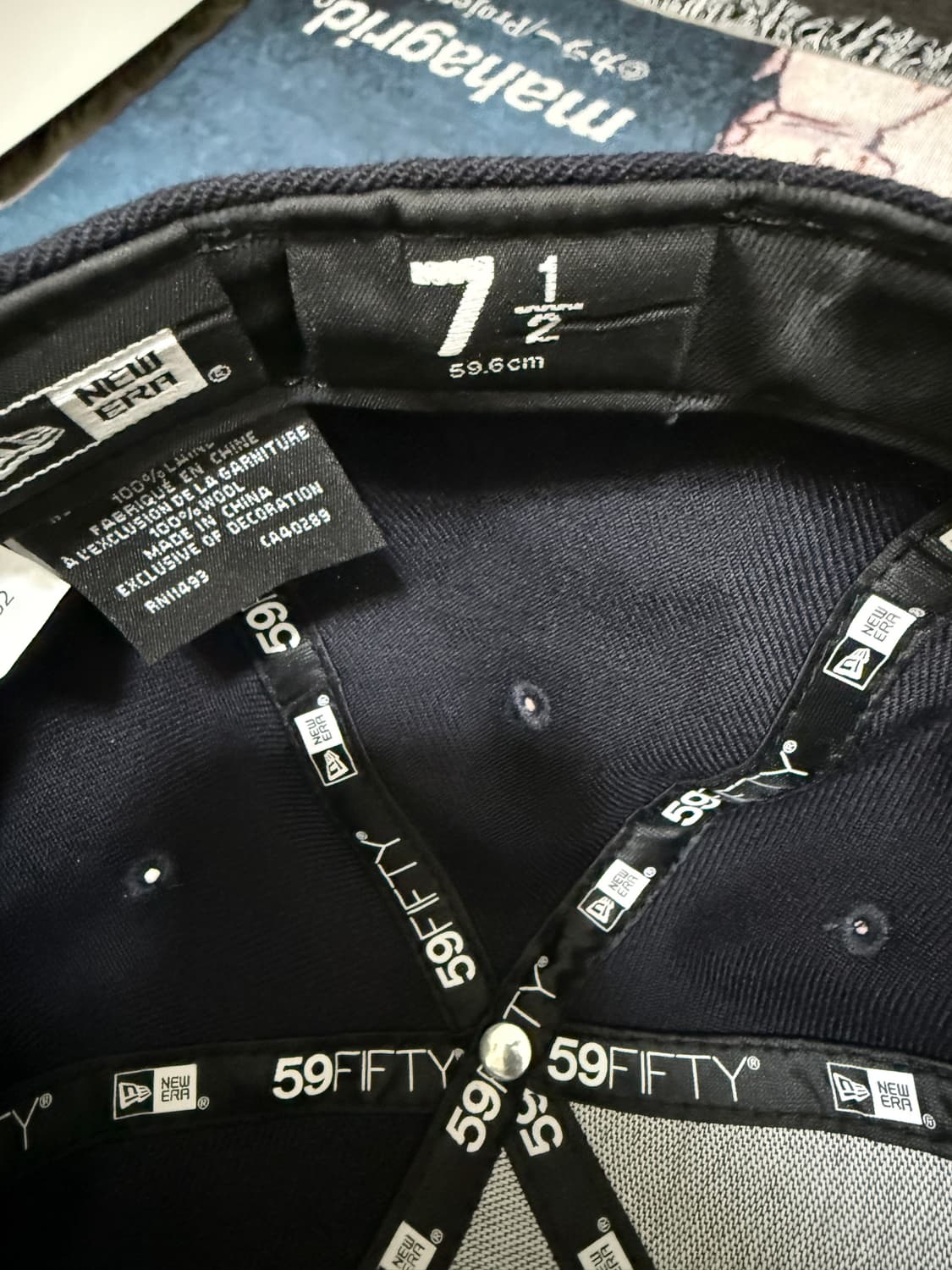 디스이즈네버댓 x 뉴에라 x MLB 뉴욕 양키스 59피프티 클래식 네이비 상품이미지3