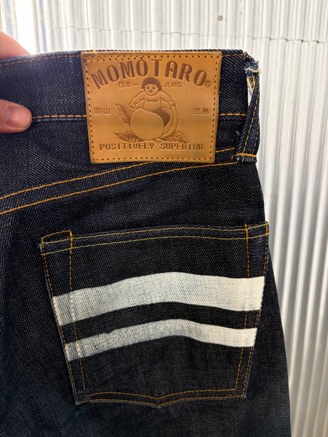 Momotaro jeans slim denim 30 상품이미지6