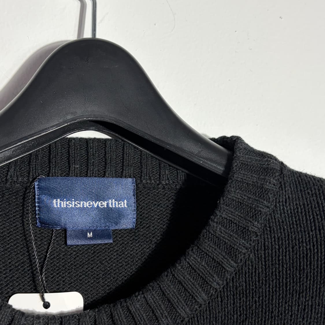 디스이스네버댓 블랙 니트 (무료배송) 상품이미지2