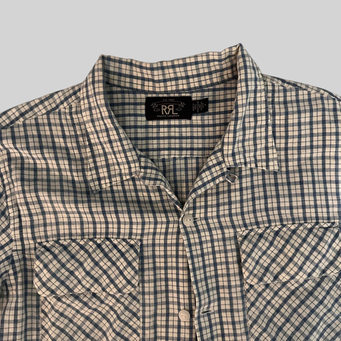 더블알엘 rrl 린넨 셔츠 M 상품이미지2