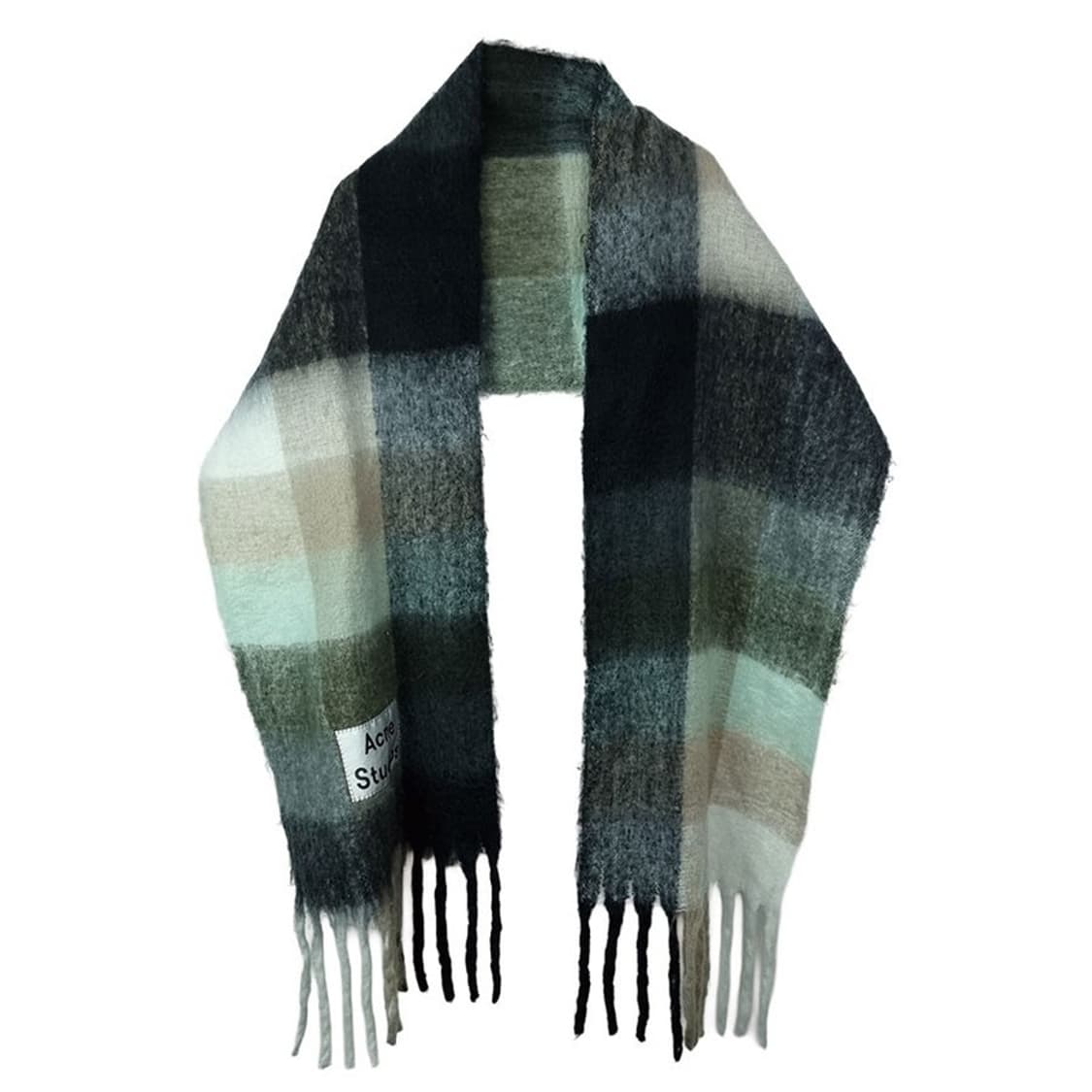 [아크네스튜디오] 오버사이츠 체크 머플러 M16371 상품이미지2
