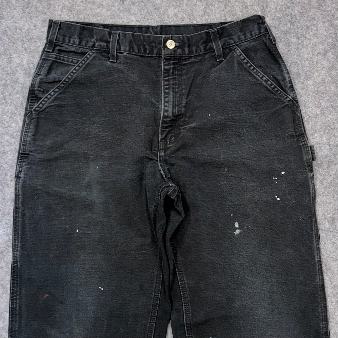 빈티지 칼하트 B11 BLK 싱글니 카펜터 팬츠 상품이미지5