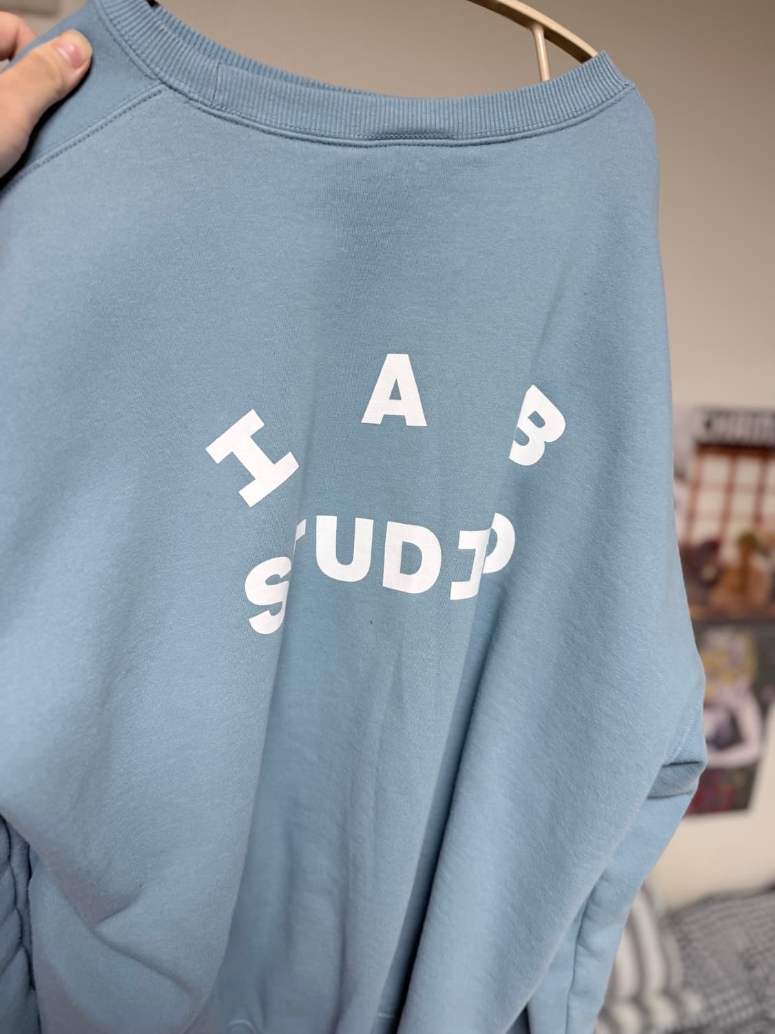 아이앱스튜디오 스카이블루 맨투맨 상품이미지2