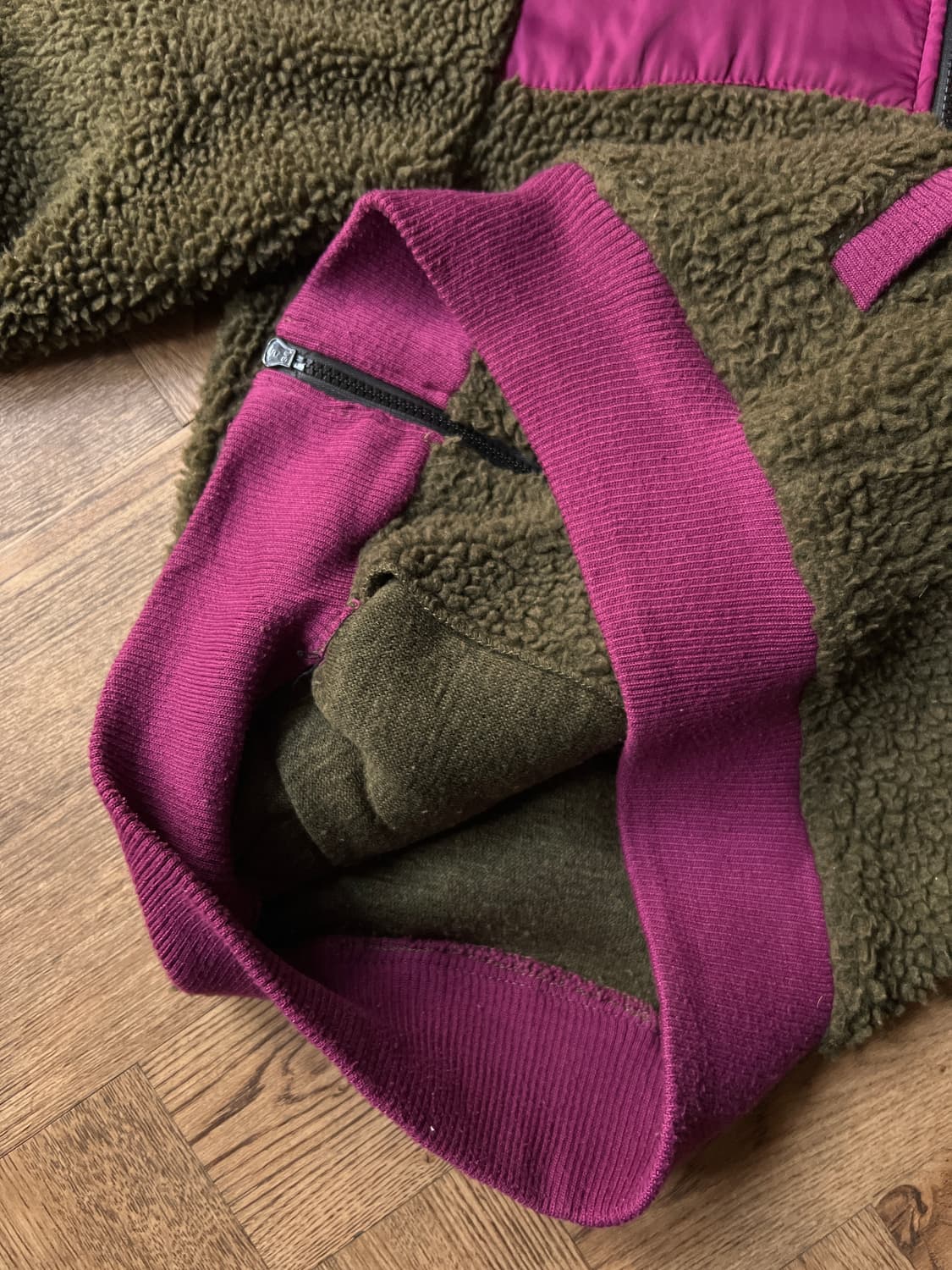 [L]TITICACA 우먼스 딥파일 후드 집업 플리스 상품이미지6