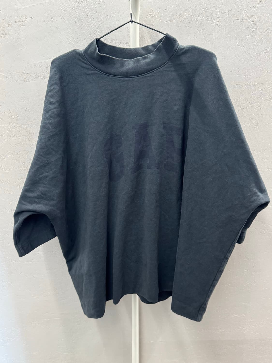 YZY GAP Dove Crop Tee 블랙 L 상품이미지2