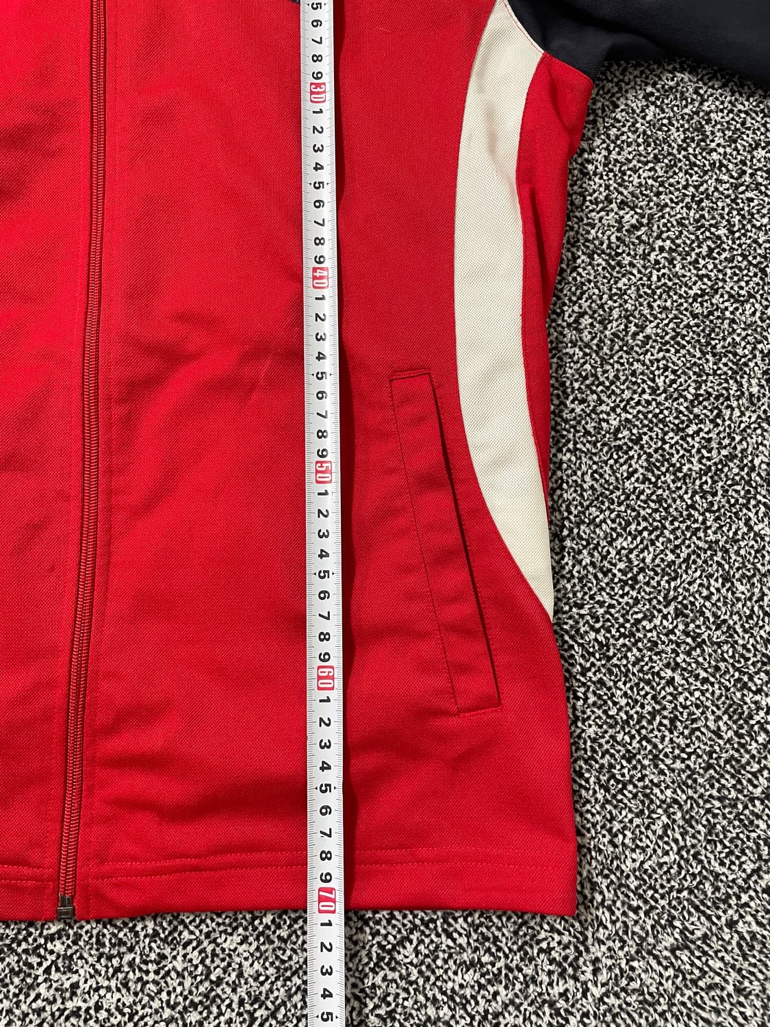 빈티지9. 엄브로 잉글랜드 축구 대표팀 레드 네이비 배색 져지 트랙탑 상품이미지6