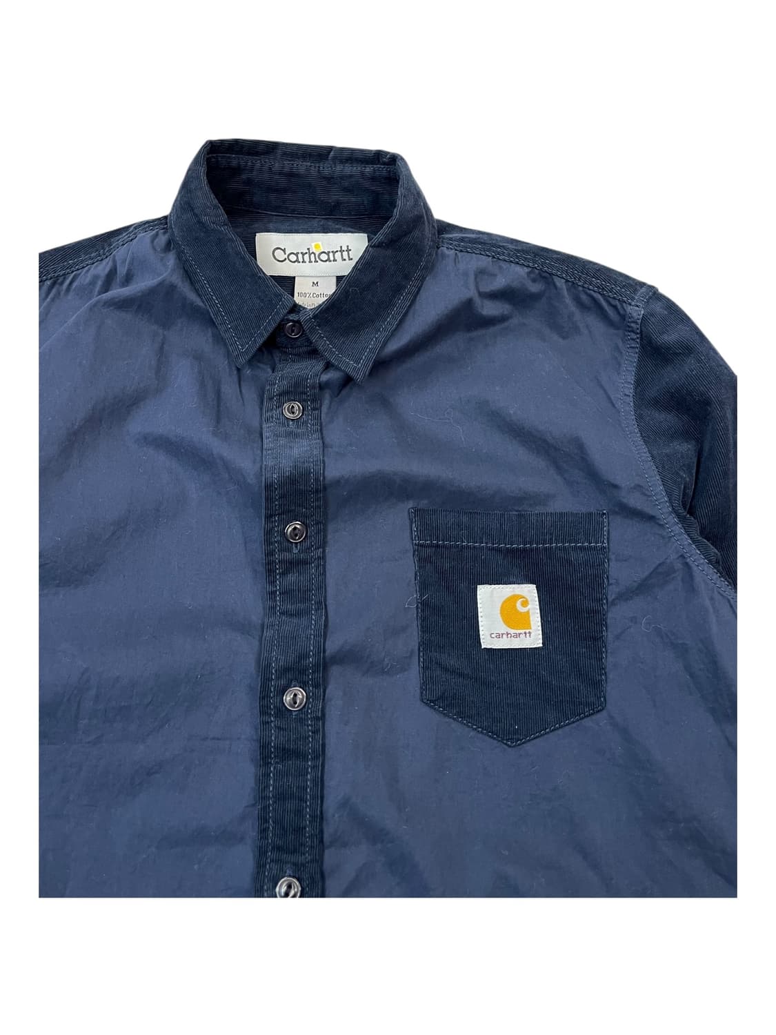 칼하트 골덴 셔츠 네이비 M  #csz1842 상품이미지4