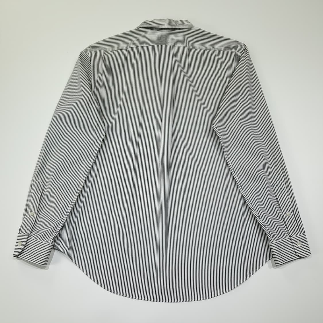 CL244 L 폴로 00s 필리핀판 면 스트라이프 셔츠 남방 상품이미지6