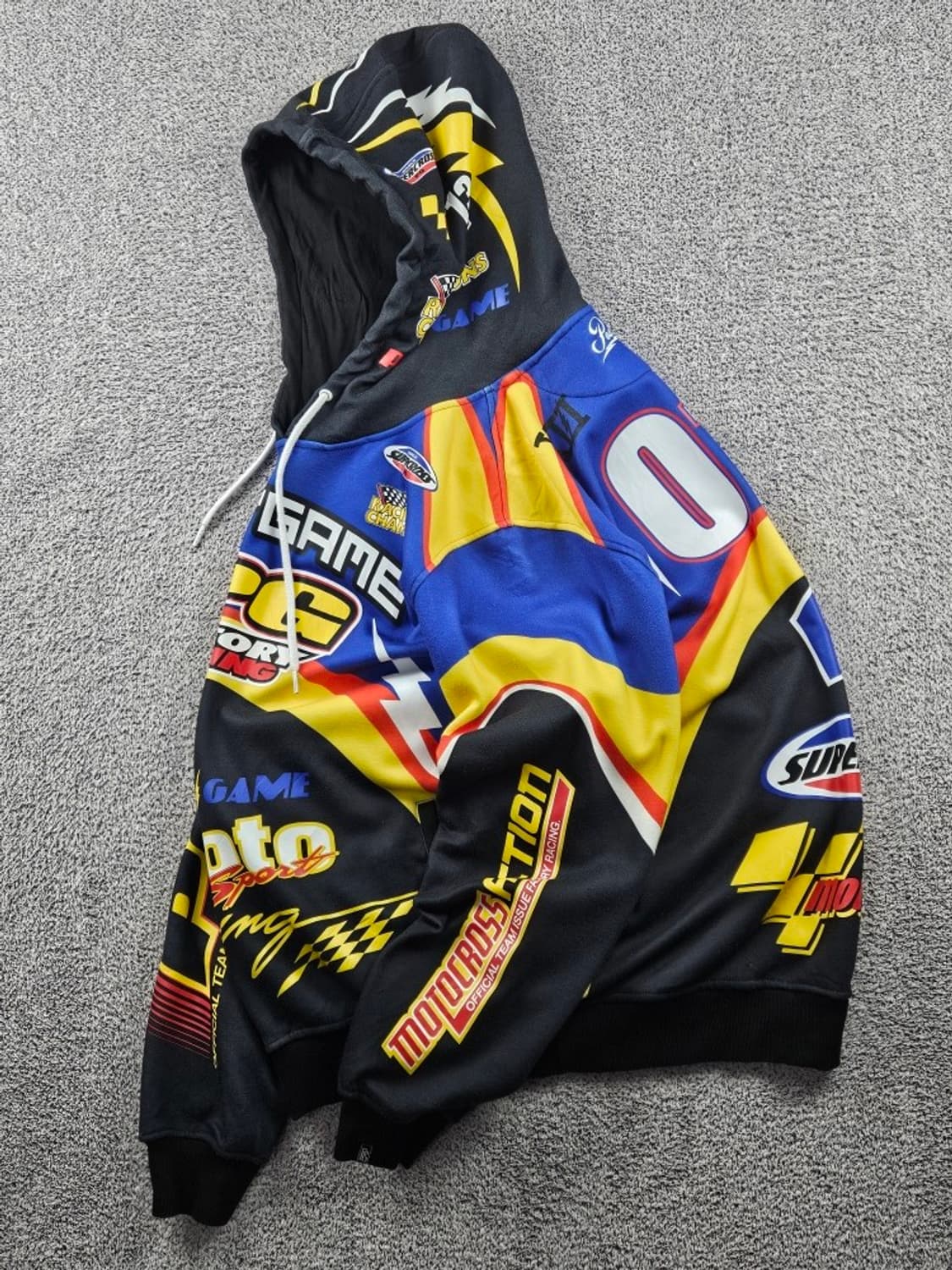 POST GAME PG팩토리 모터레이싱 후드 티셔츠 (3XL)/10949 상품이미지3