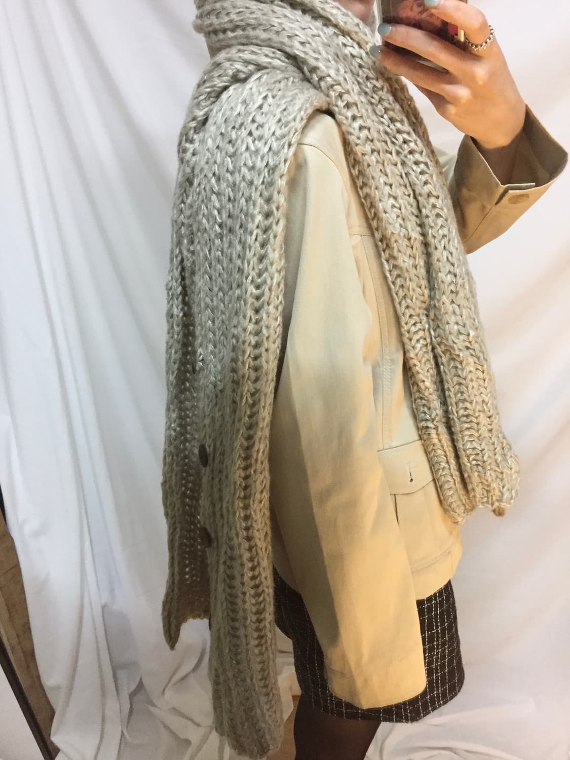 단추 목도리 상품이미지6