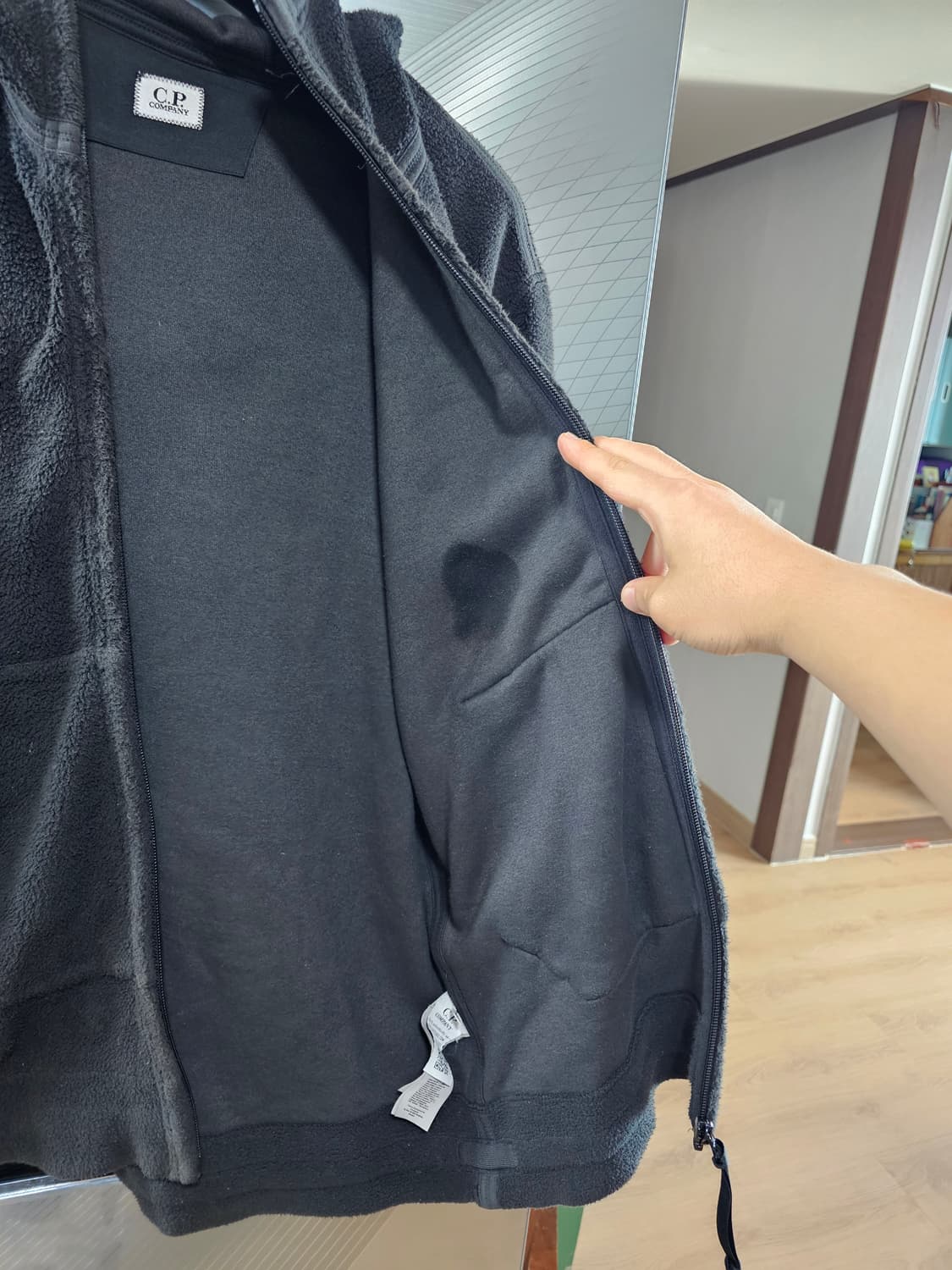 CP컴퍼니 플리스 자켓 후리스 씨피 미디움 싸이즈m  상품이미지6