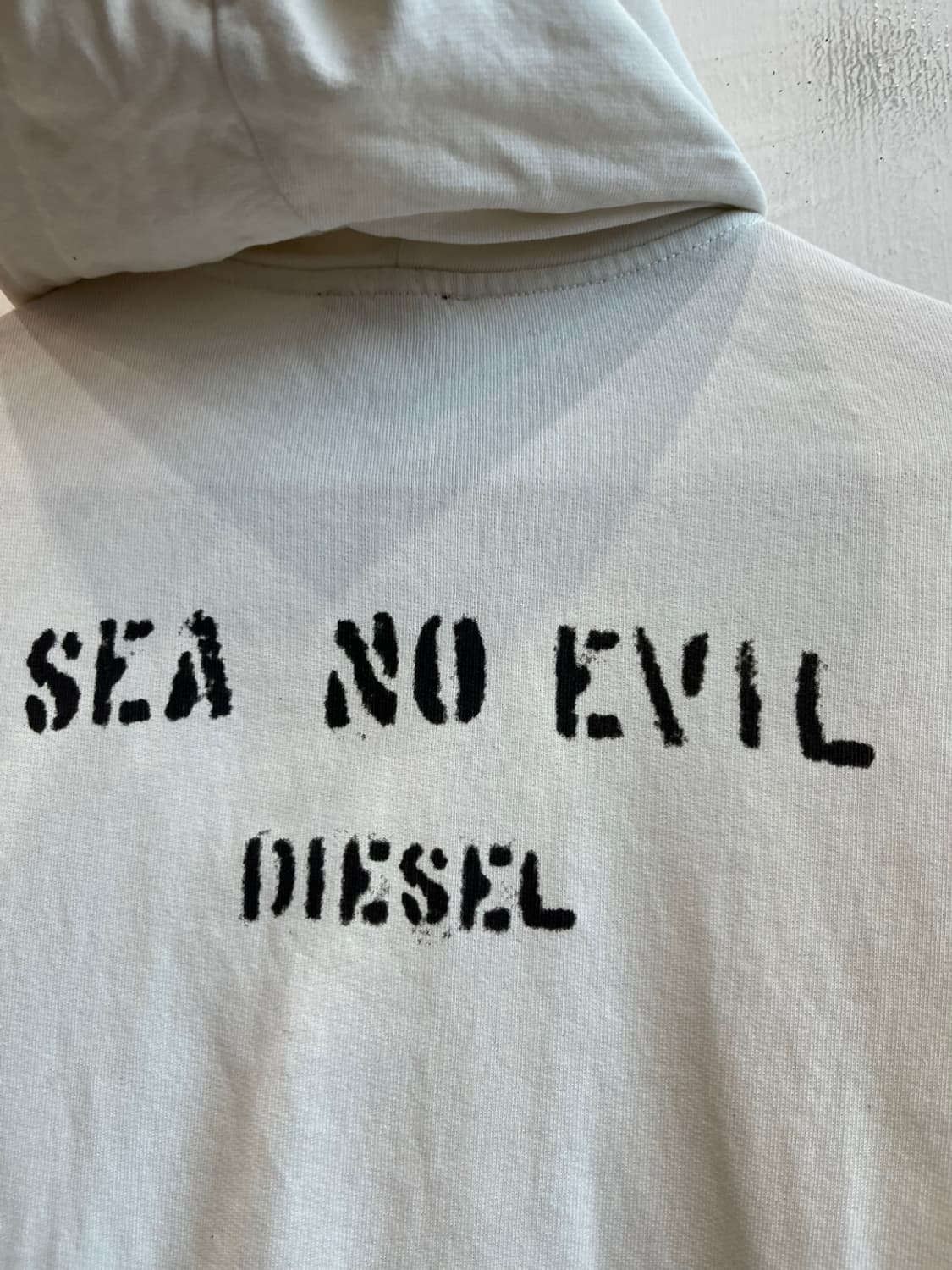 DIESEL 디젤 레터링 후드집업 우먼즈 상품이미지7