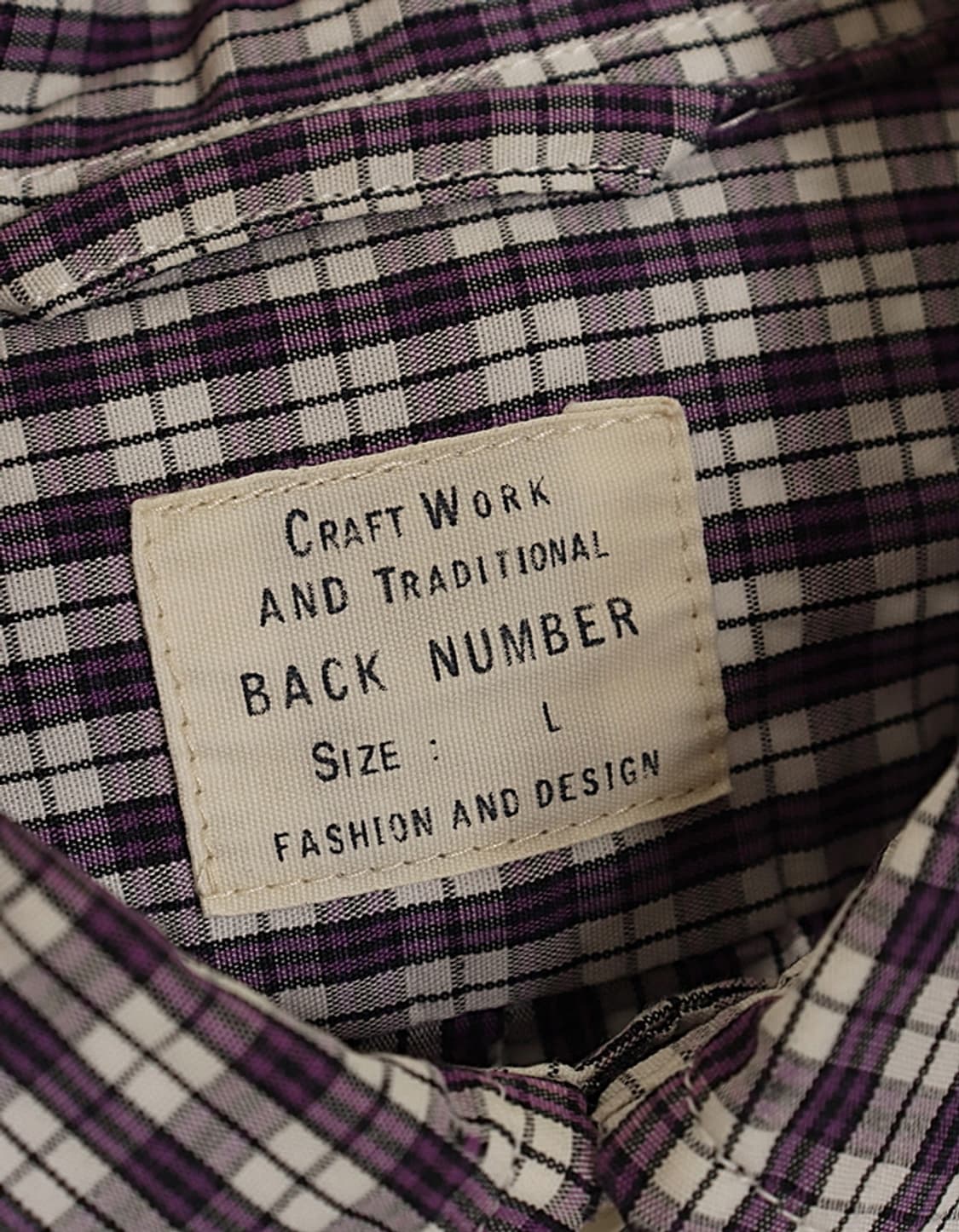 BACK NUMBER Check Shirts 상품이미지7
