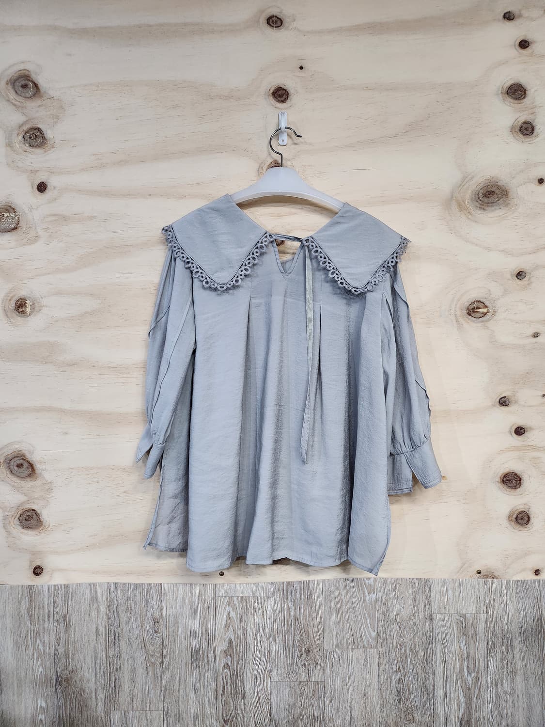 1184) GGPX 빅카라 블라우스 상품이미지2