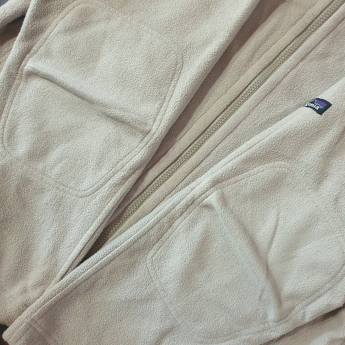 파타고니아 신칠라 후리스 풀집업 자켓 S 아이보리 상품이미지6