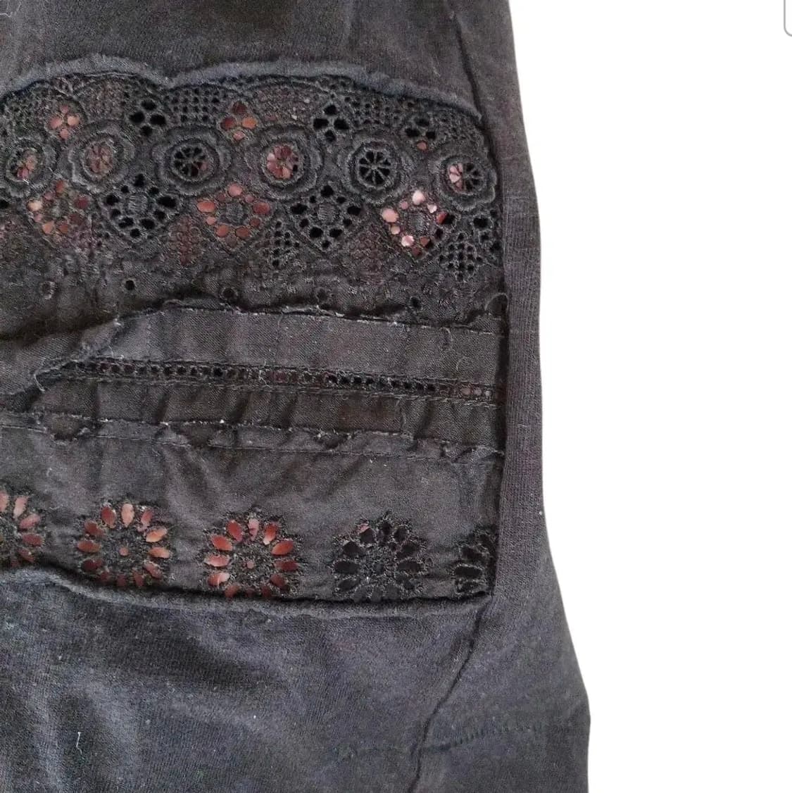 꼼데가르송 자카드 레이스 티셔츠 상품이미지4