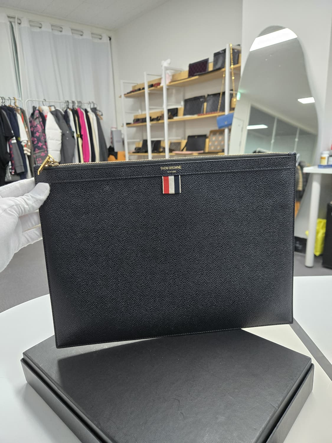 [A급컨디션]톰브라운 클러치백 라지 상품이미지1