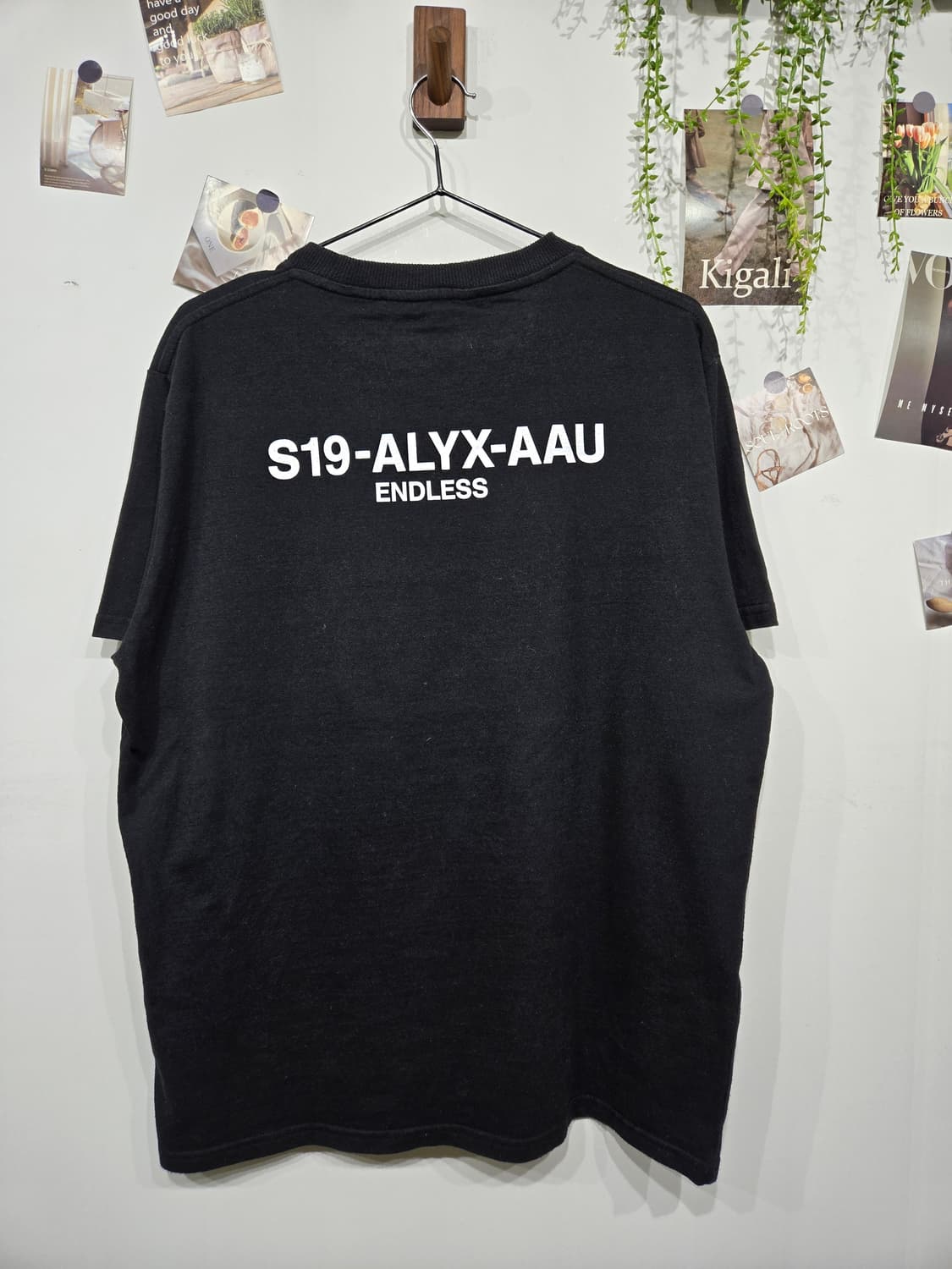 ALYX 1017 9SM 블랙 반팔 티셔츠 알릭스 상품이미지4
