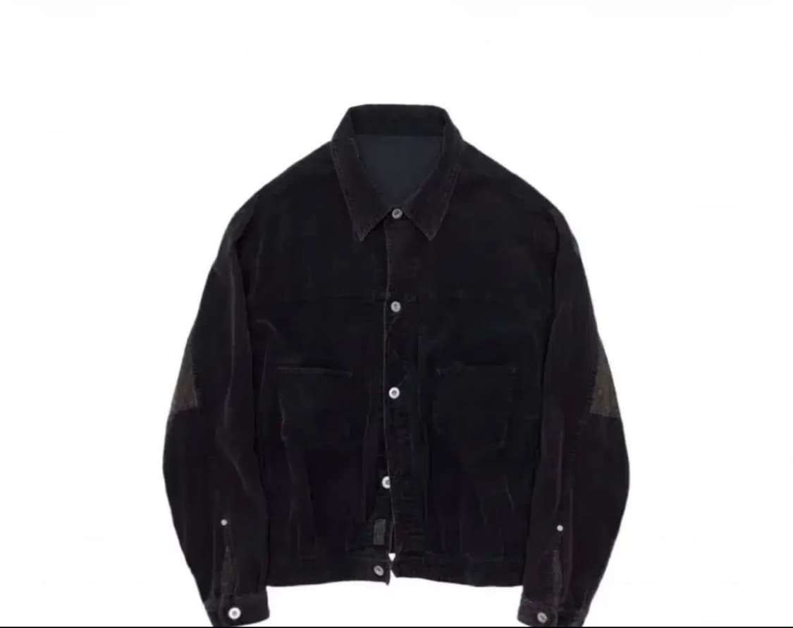 2)폴리테루 페이즐리 트러커 다크퍼플네이비 상품이미지1