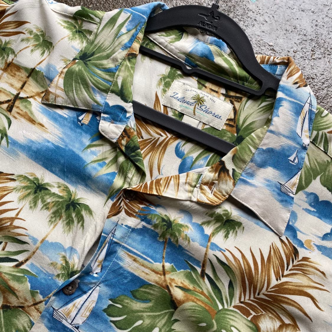 빈티지 하와이안 반팔 셔츠 상품이미지2