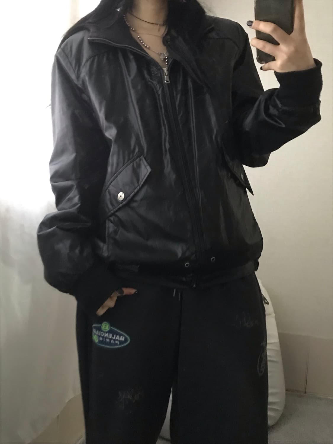 Dohc 블랙 후드 자켓 상품이미지6