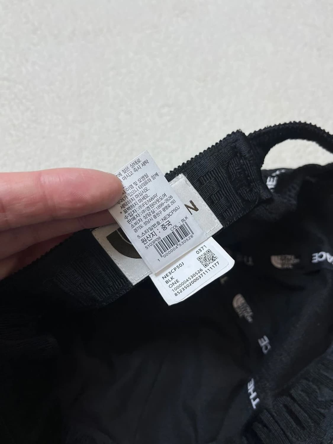 노스페이스 코듀로이 블랙 볼캡 모자 Q1216 상품이미지8