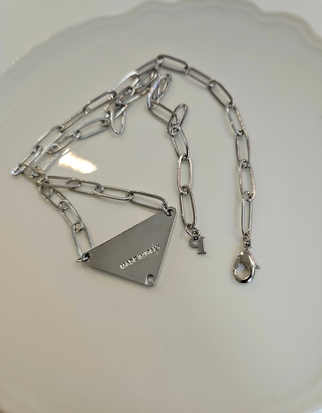 프라다 업사이클링 클립체인 목걸이 상품이미지2