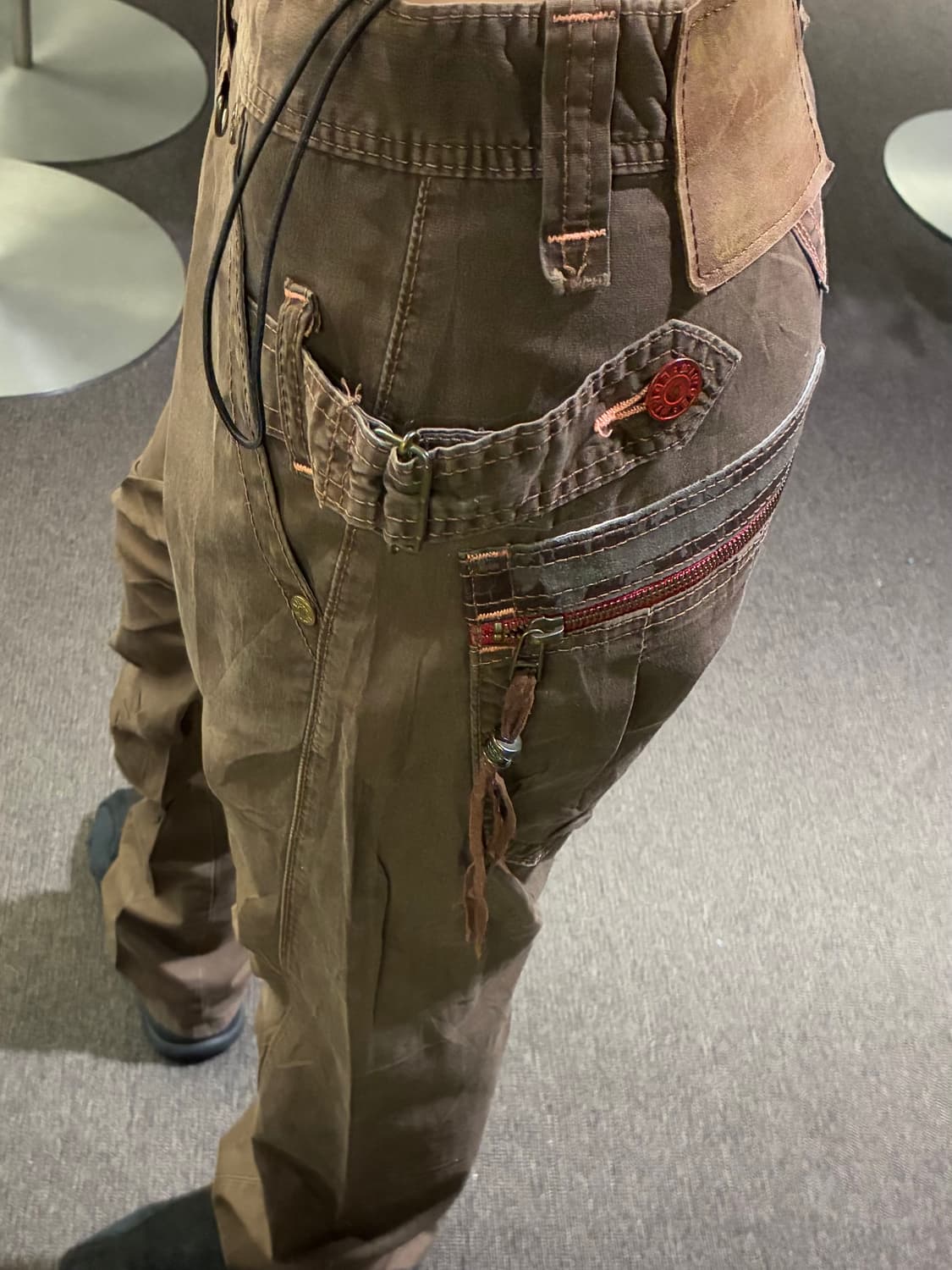 M)에드윈 503 빈티지 여성 카고 데님팬츠 상품이미지3