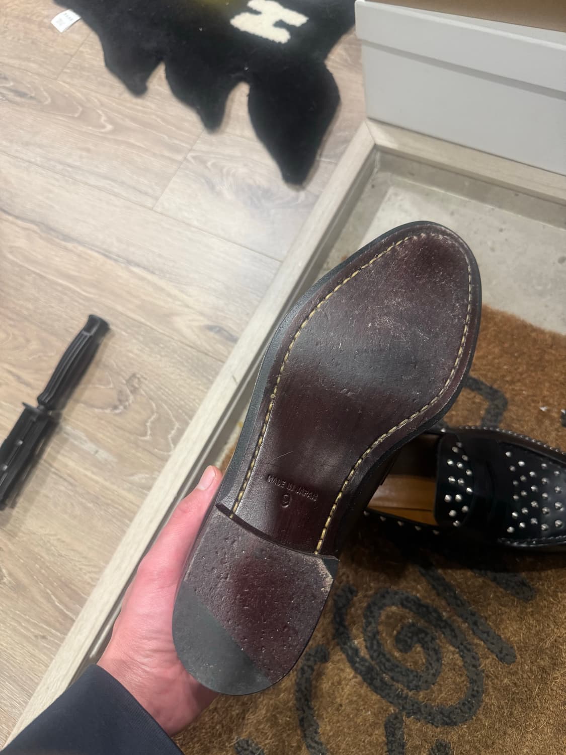 준야와타나베맨 스터드 로퍼 9사이즈 상품이미지3