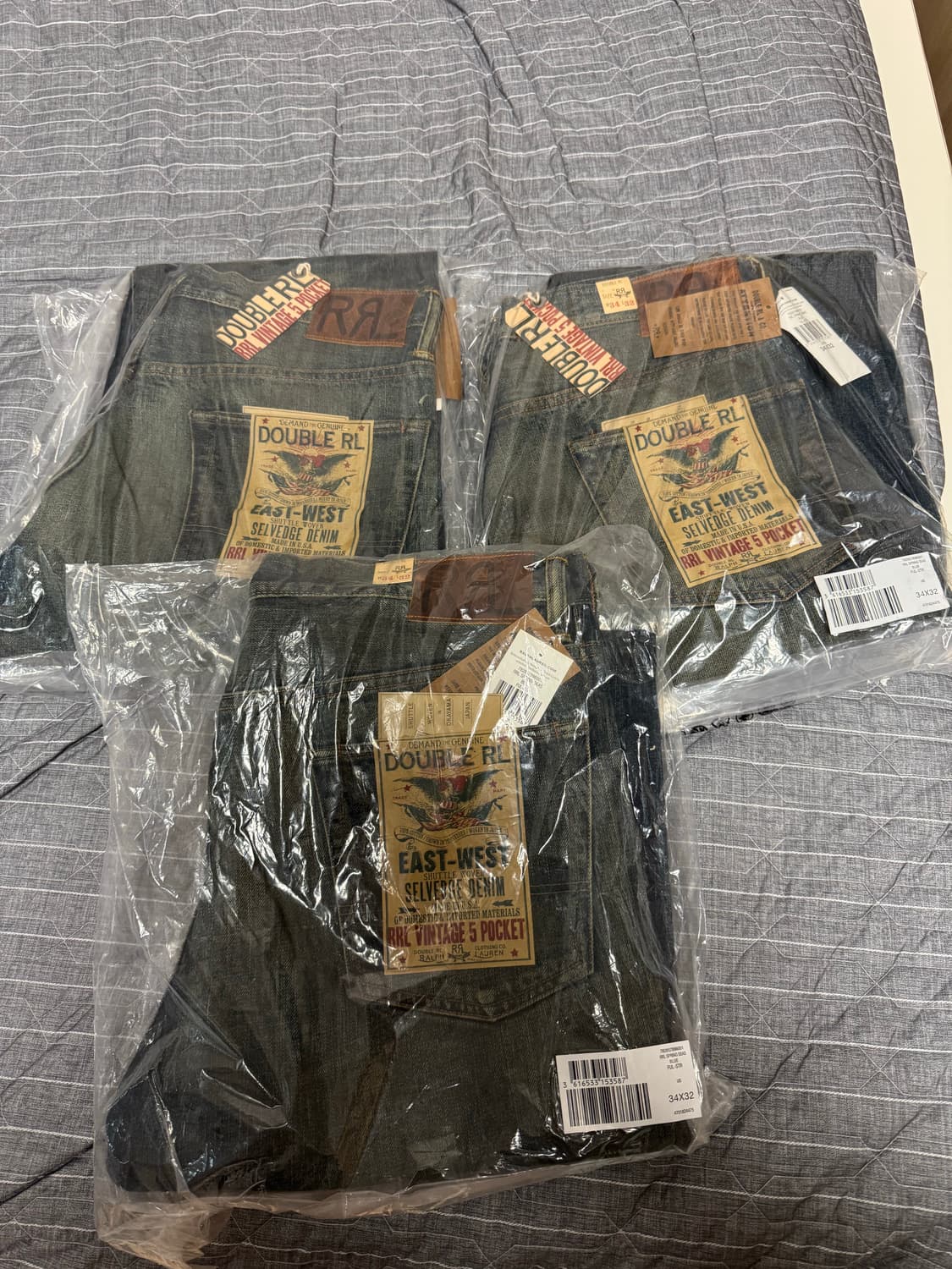 rrl 더블알엘 기빈스 진 34x32 상품이미지1