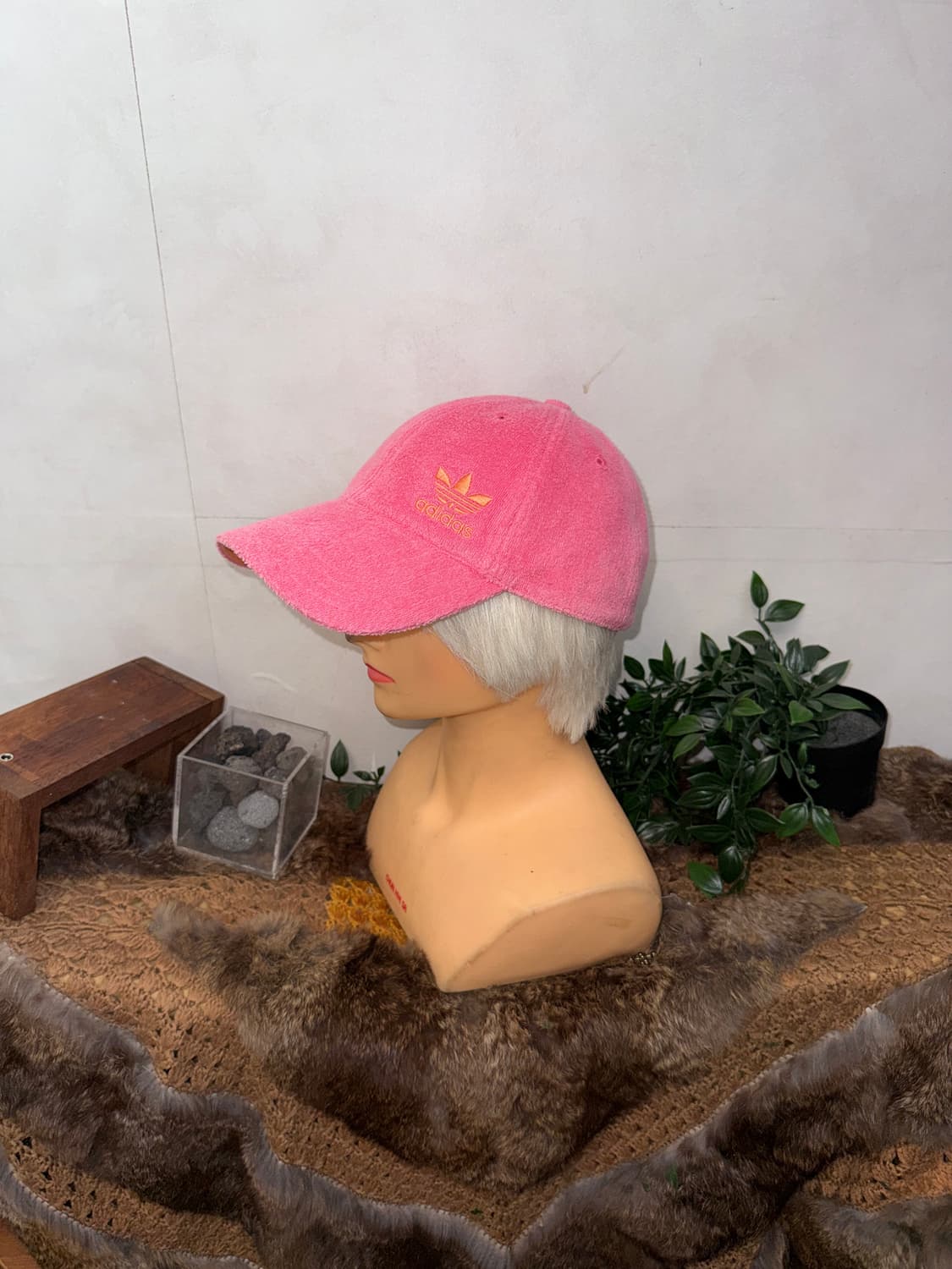 Adidas pink terry towel firebird 볼캡 상품이미지2