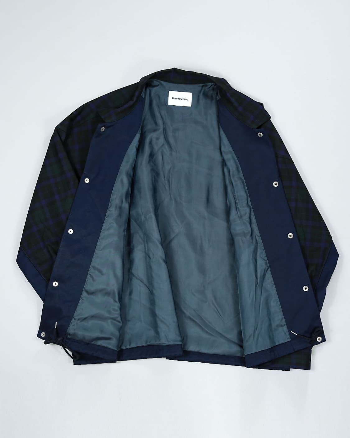 monkey time Check Panel Coach Jacket 상품이미지6