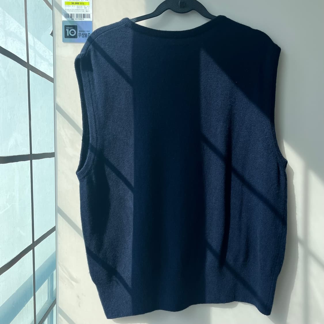 NOHANT 노앙 캐시미어 브이넥 니트 네이비 F 공용 상품이미지5