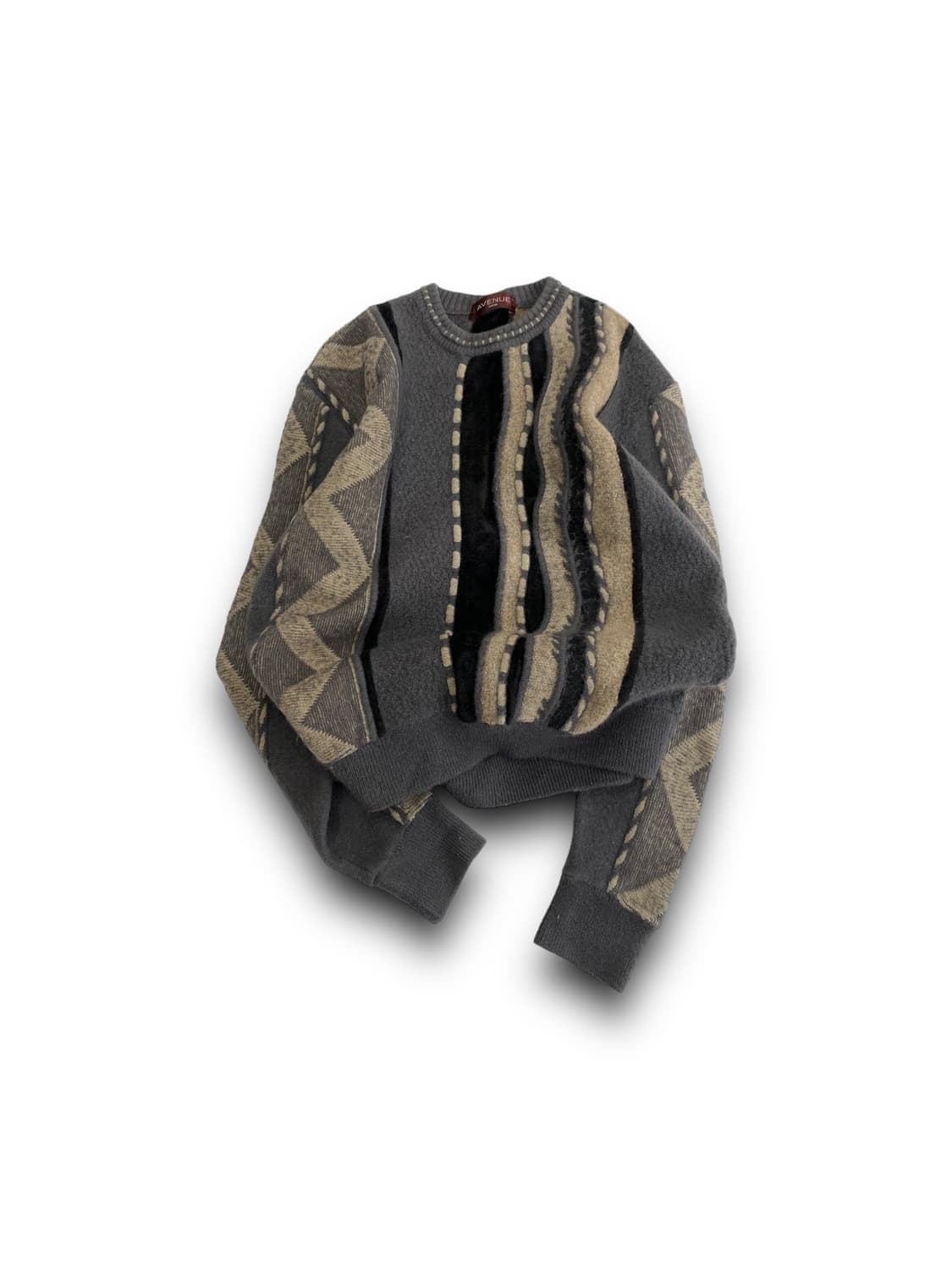 [L] AVENUE 빈티지 케이블 니트 상품이미지1