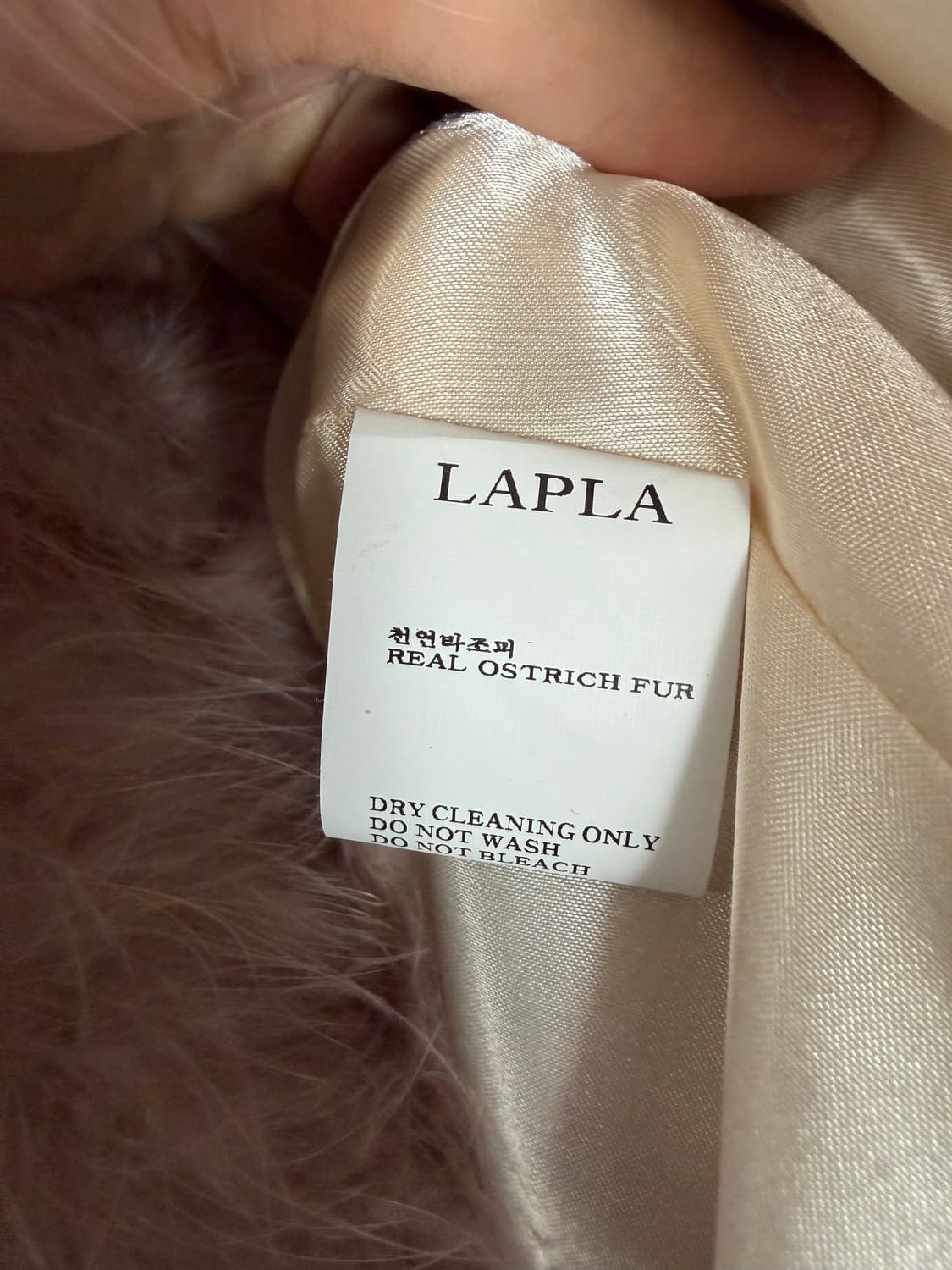 라플라 타조퍼 이브퍼 폭스퍼 퍼자켓 상품이미지4