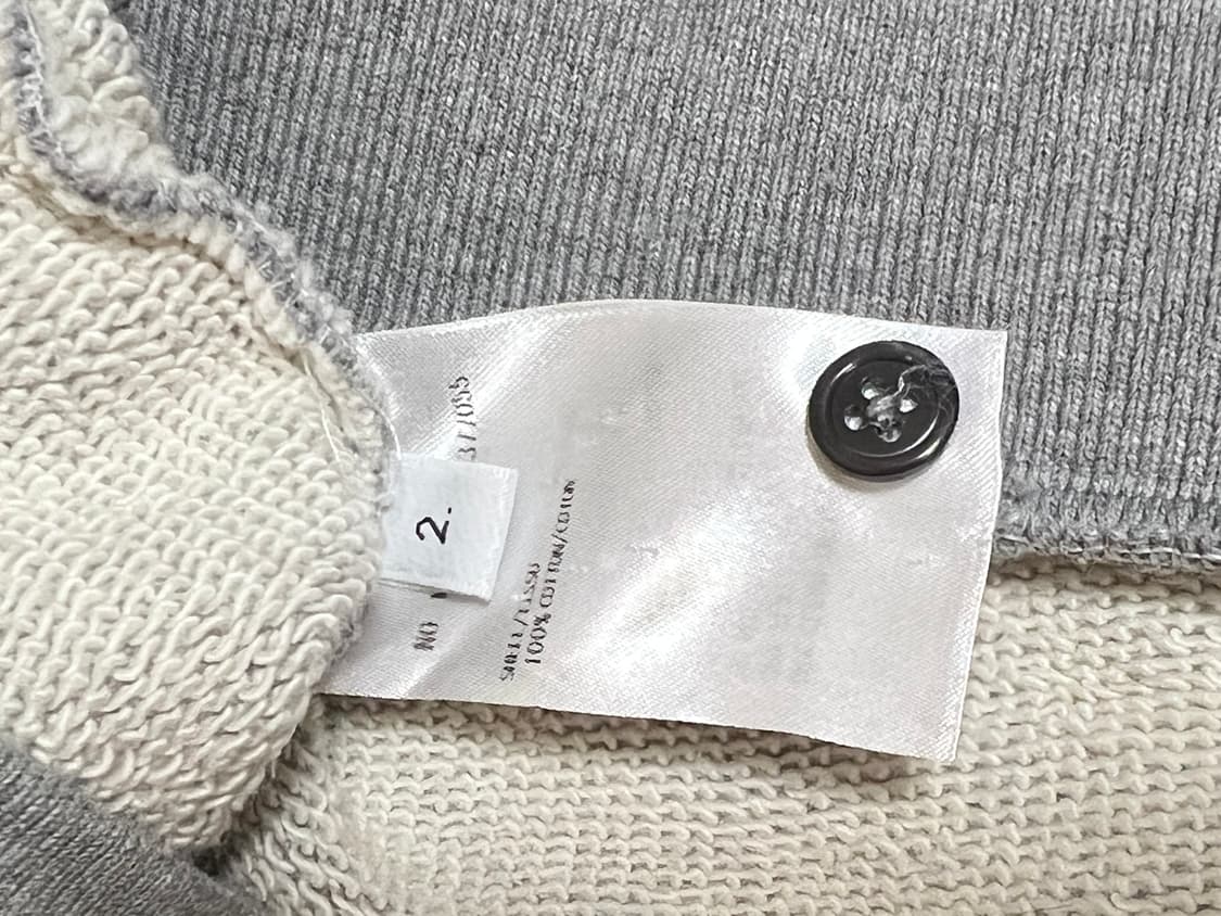 [2] 톰브라운 백삼선 후드티 그레이 상품이미지6