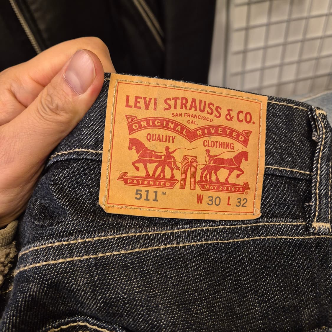 30~31인치 리바이스 511 진청바지  상품이미지3