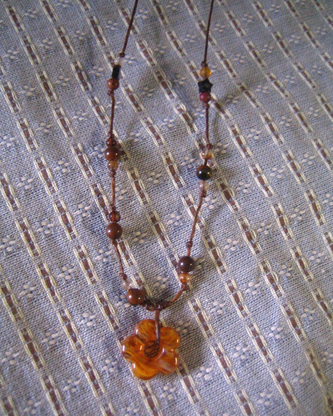 pumkin san-flower necklace 펌킨 산플라워 목걸이 상품이미지9
