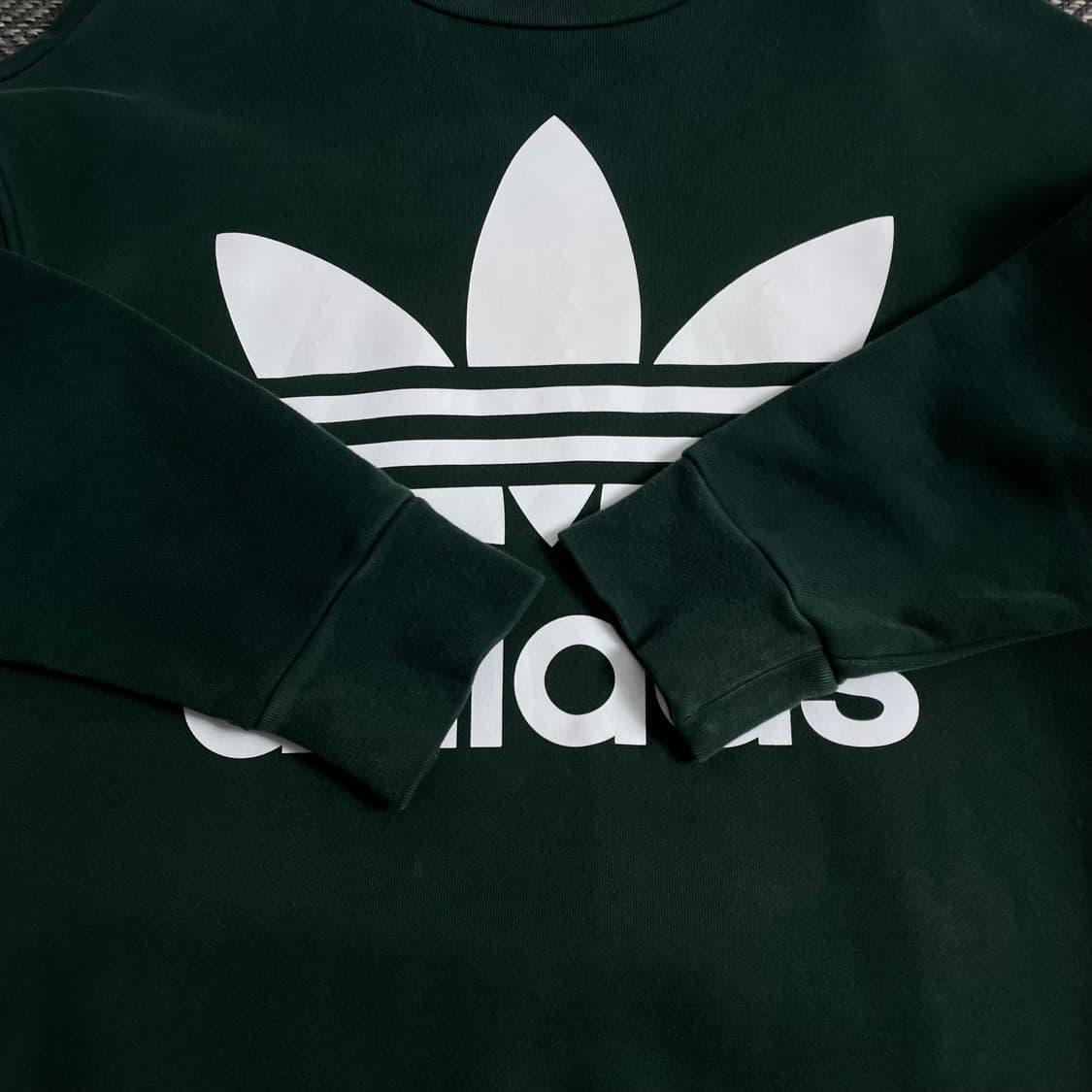 아디다스 트레포일 빅로고 박시핏 크루넥 스웻 셔츠o 3786 상품이미지5