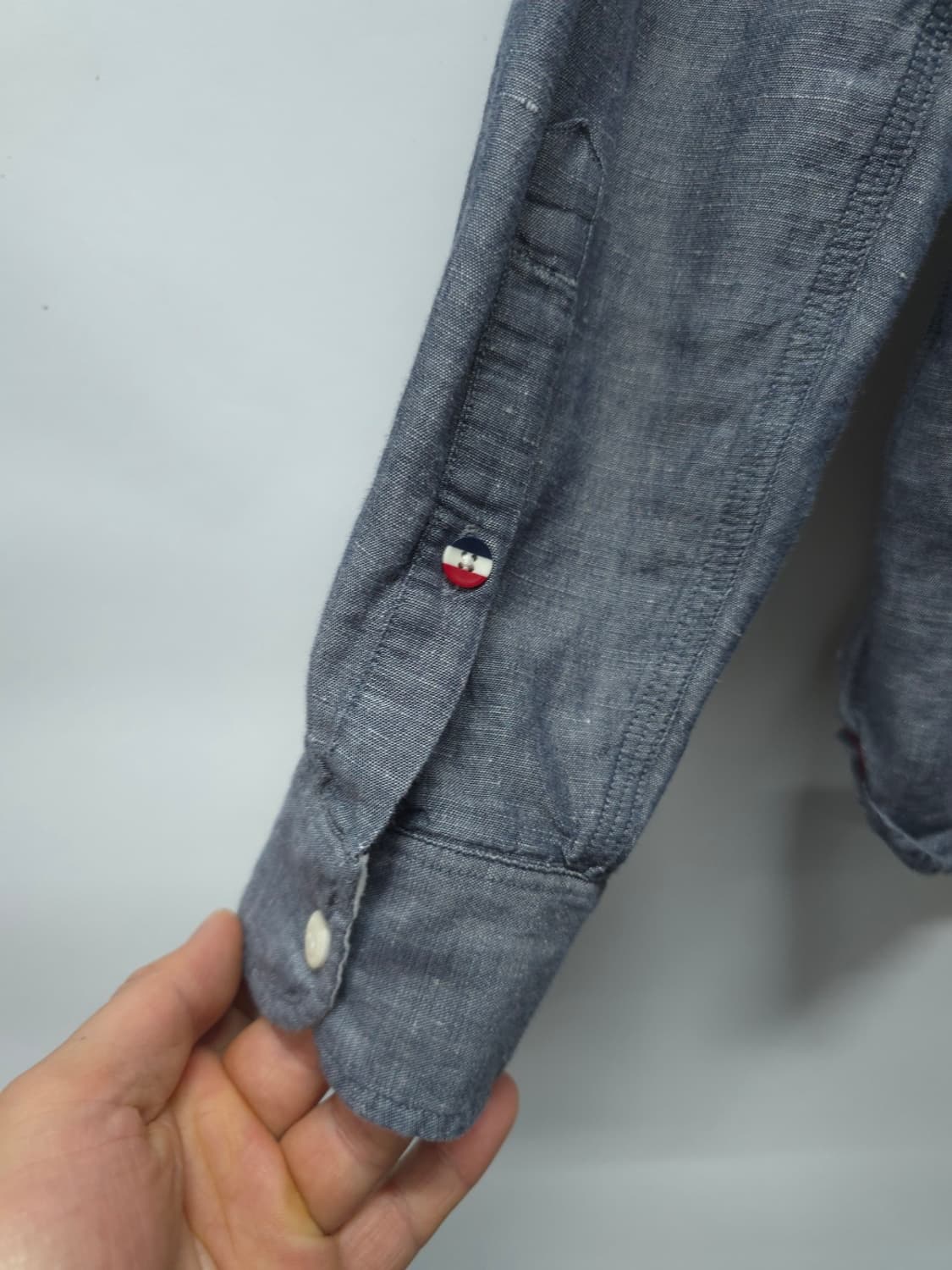 ​타미진스 린넨 혼방 헨리넥 봄여름 셔츠 (95) 상품이미지10