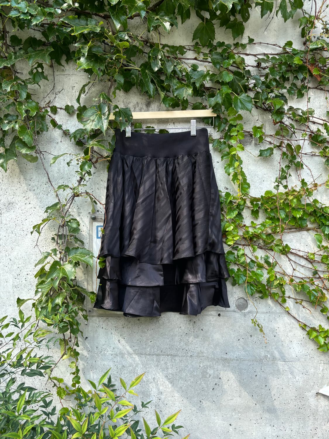 Black Three Layered Skirt 상품이미지2