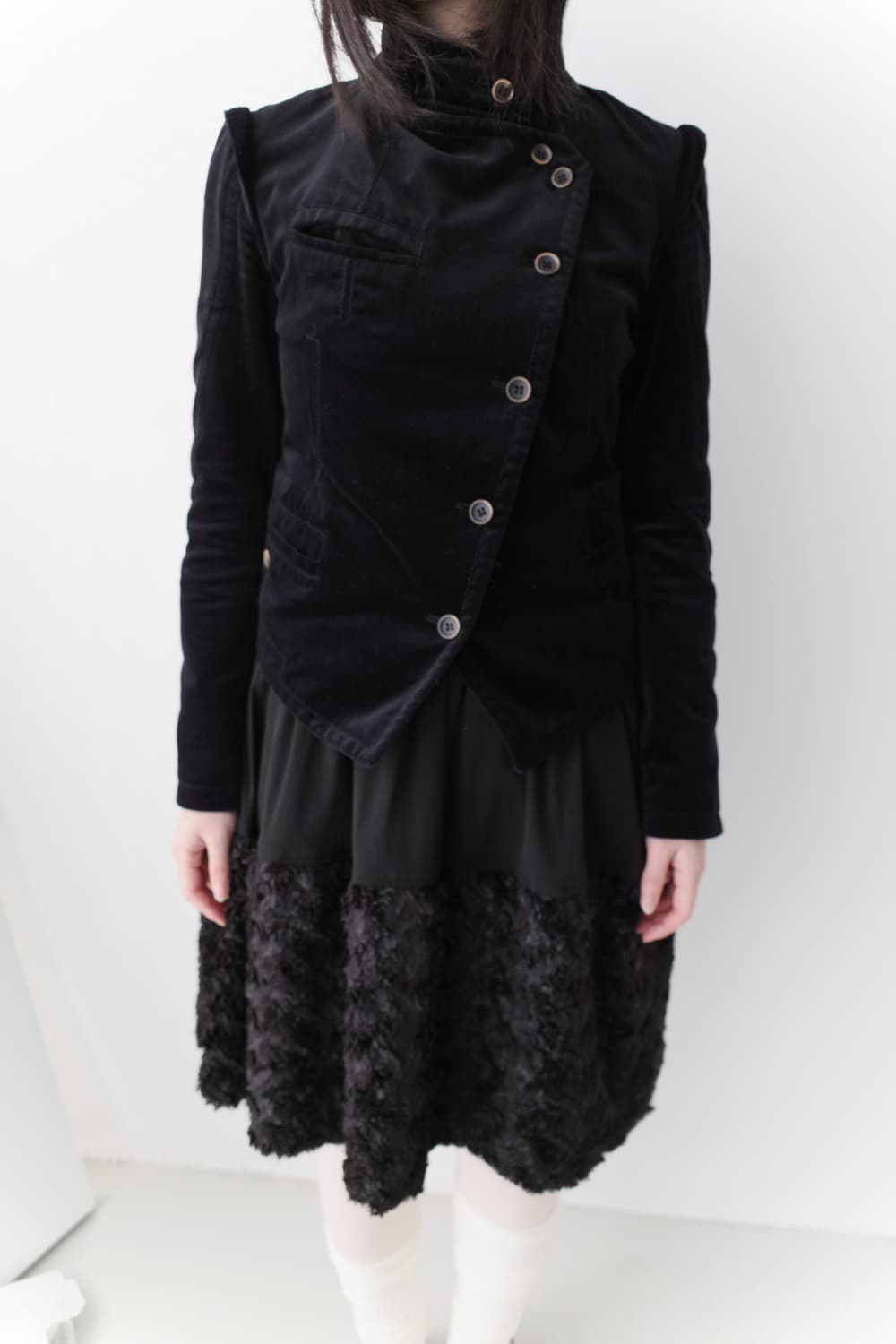 system) button velvet jacket 상품이미지7